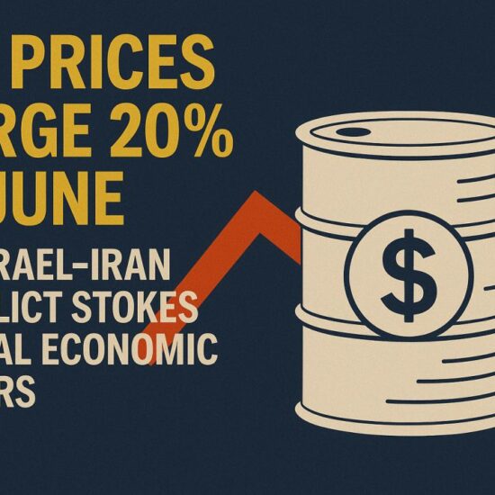 Oil-Prices-Surge-20-in-June-as-Israel-Iran-Conflict-Stokes-Global-Economic-Jitters