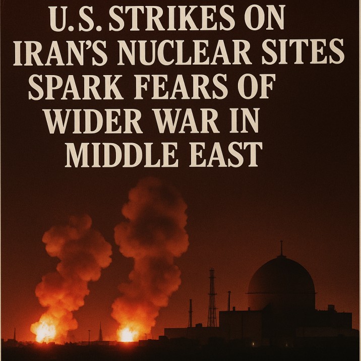 U.S.-Strikes-on-Irans-Nuclear-Sites-Spark-Fears-of-Wider-War-in-Middle-East